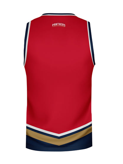 Florida Panthers "Leaping Cat" Alternate Hockey Tank*PREORDER*ETA 8/15*