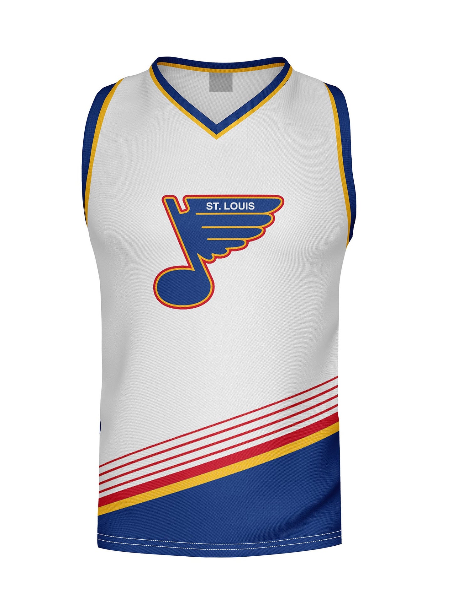 St. Louis Blues Retro White Alternate Hockey Tank