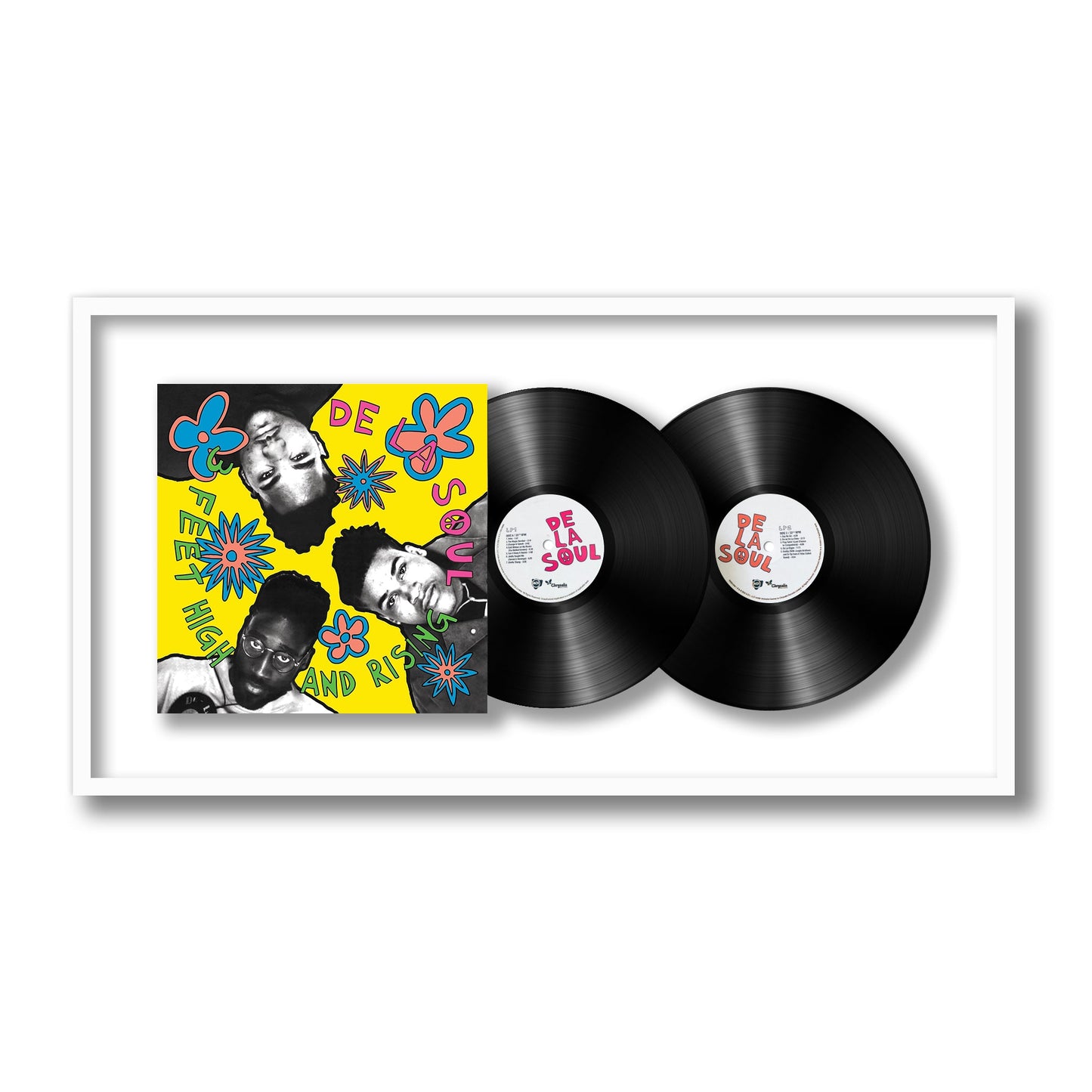 De La Soul 3 Feet High & Rising Framed Vinyl Record
