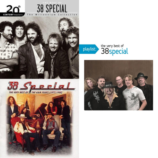 38 Special - Millennium Collection: 20Th Century Masters & Very Best Of The A&M Years 1977 - 1988 & Playlist: Very Best Of 38 Special - CD Bundle