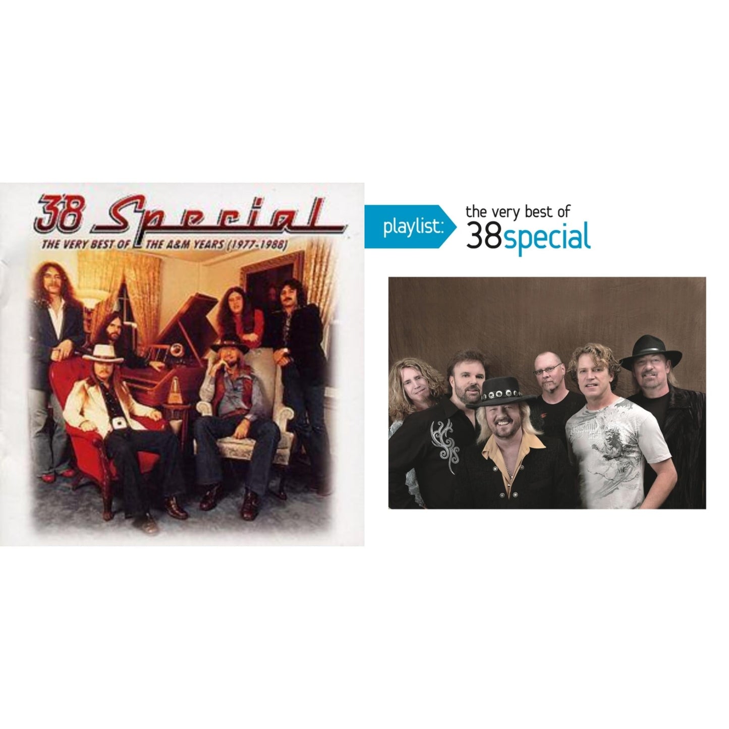 38 Special - Very Best Of The A&M Years 1977 - 1988 & Playlist: Very Best Of 38 Special - CD Bundle