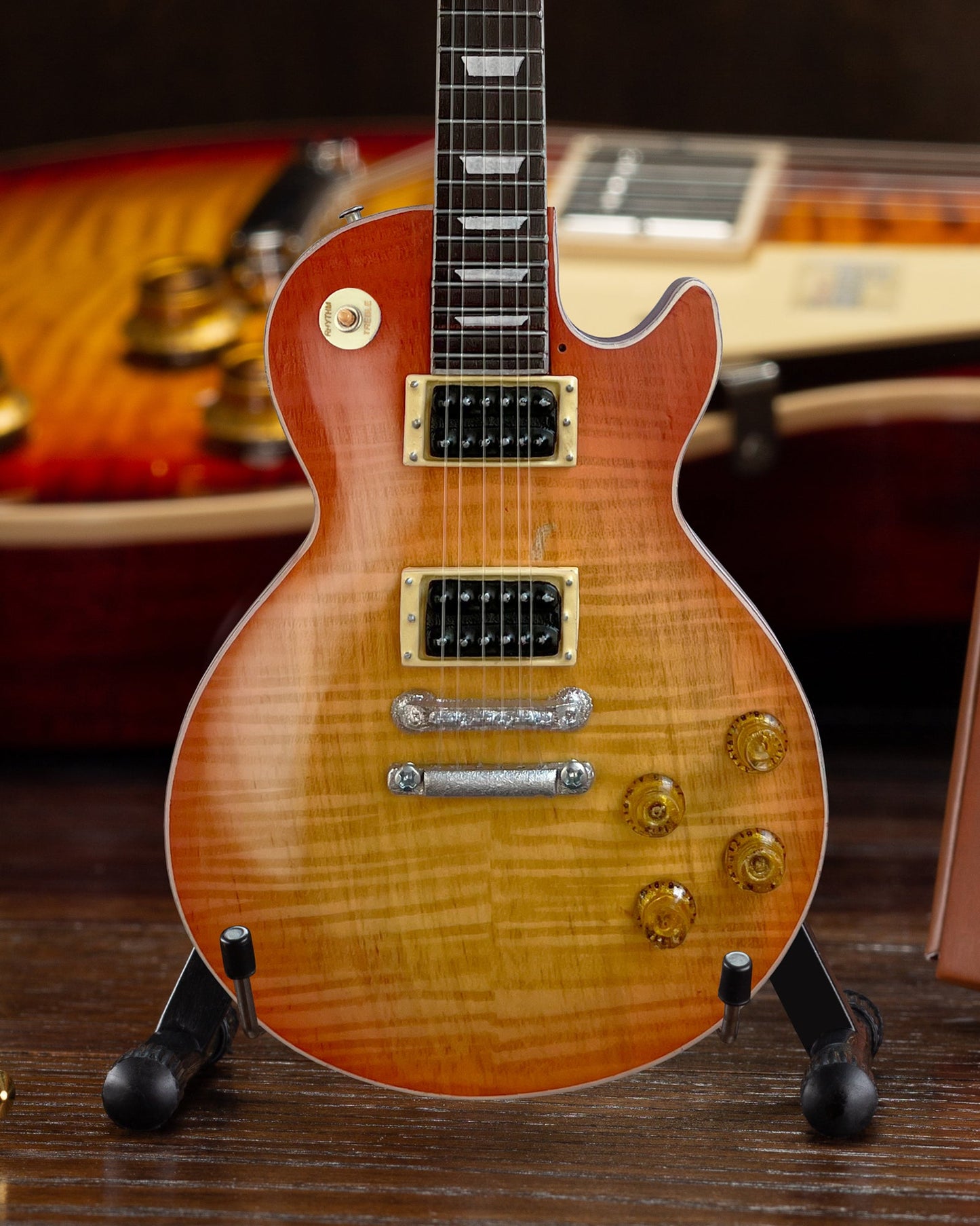 Duane Allman 1959 Gibson Les Paul Cherry Sunburst Miniature Guitar Model