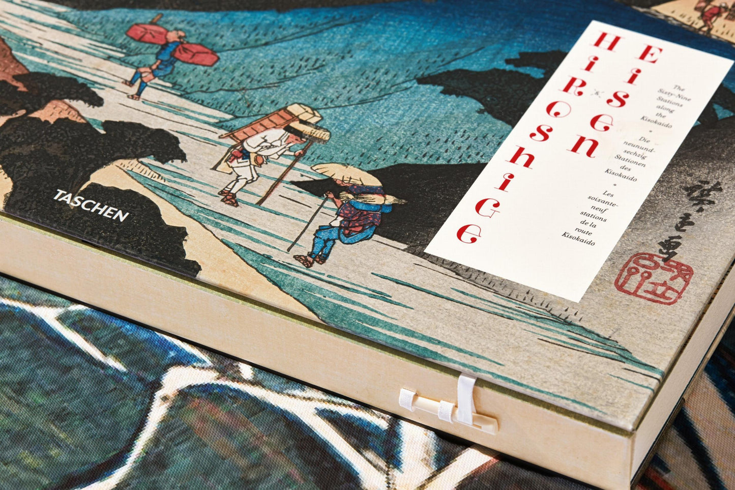 Hiroshige & Eisen. The Sixty-Nine Stations along the Kisokaido (German, French, English) Book