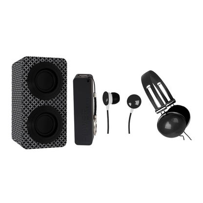Naxa Portable Bluetooth Stereo Speakers Entertainment Pack (NAS-3061A)