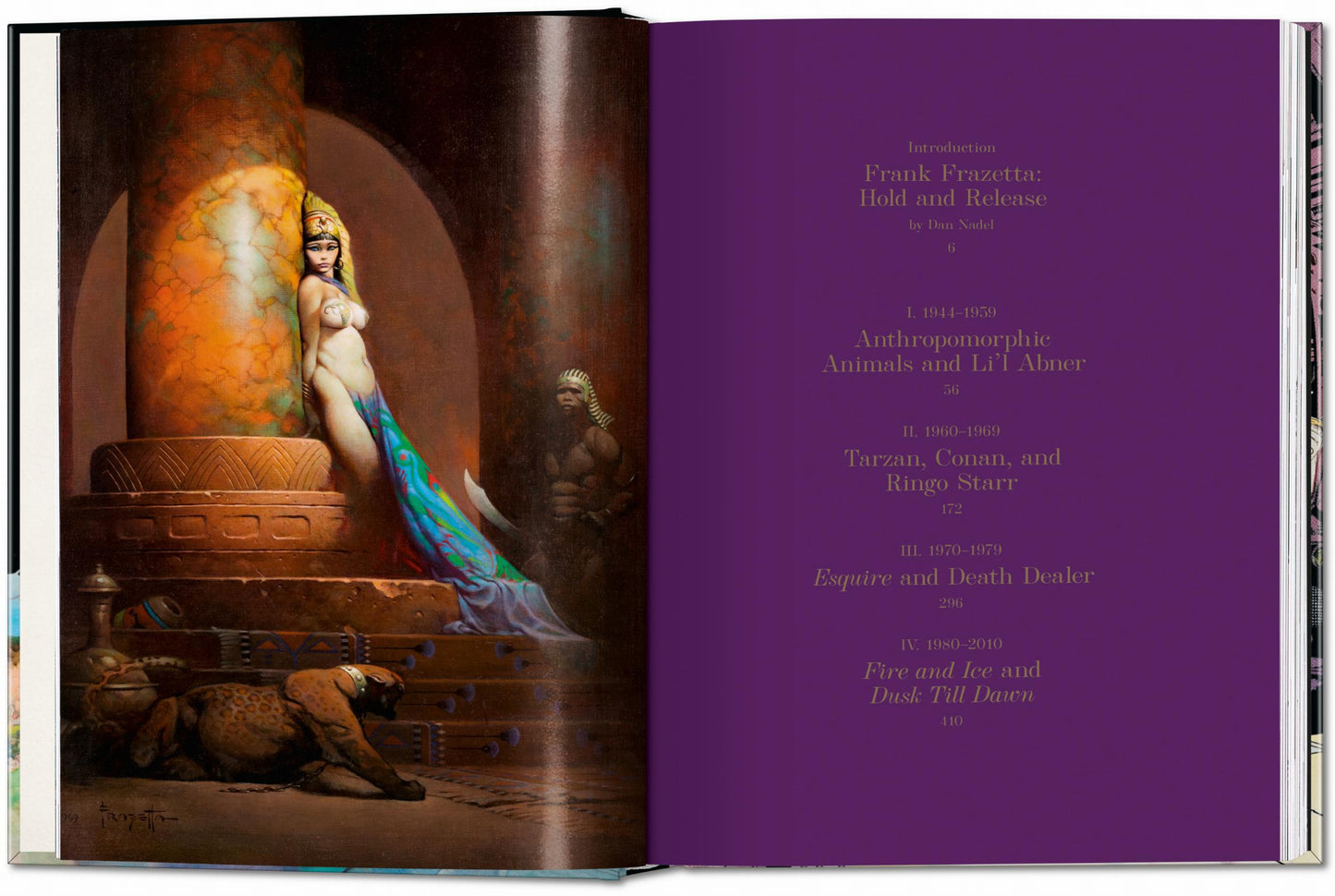 The Fantastic Worlds of Frank Frazetta. 45th Ed. (German, French, English) Book