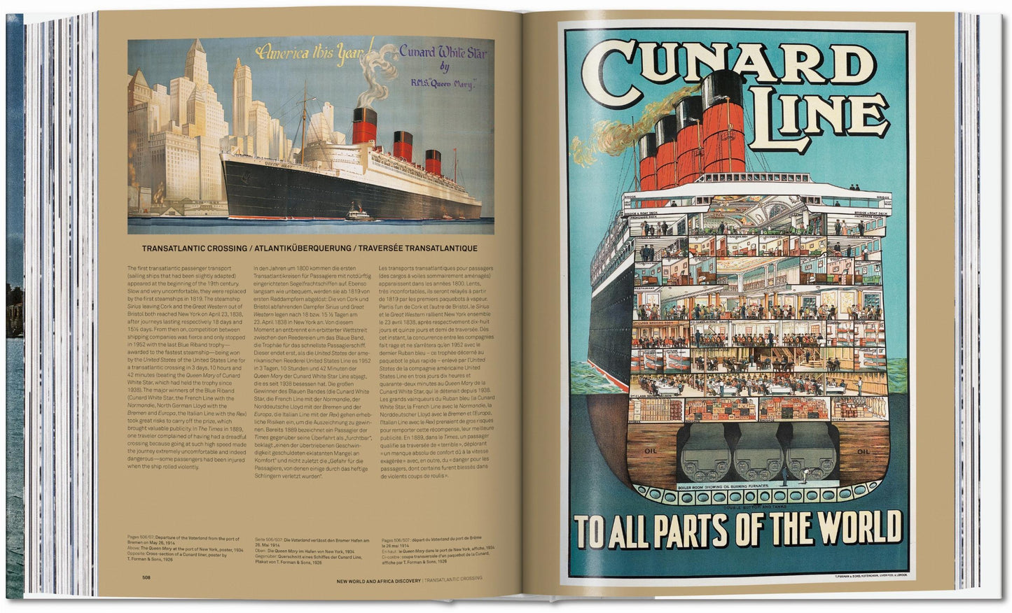 The Grand Tour. The Golden Age of Travel (German, French, English) Book