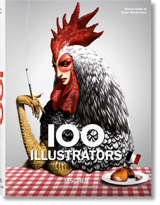 100 Illustrators (German, French, English) Book