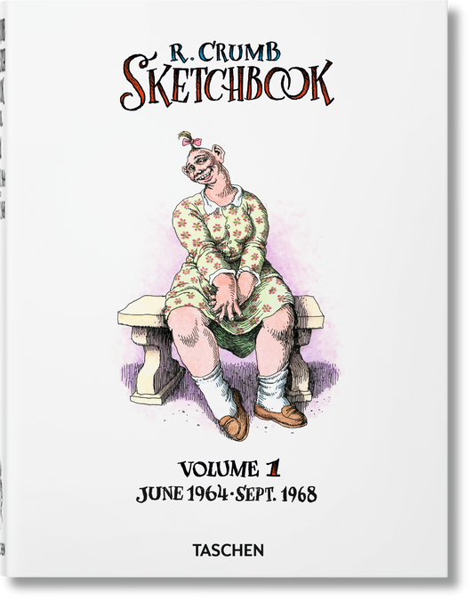 Robert Crumb. Sketchbook Vol. 1. 1964–1968 (English) Book