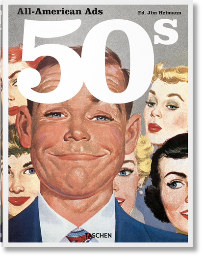 All-American Ads of the 50s (German, French, English) Book