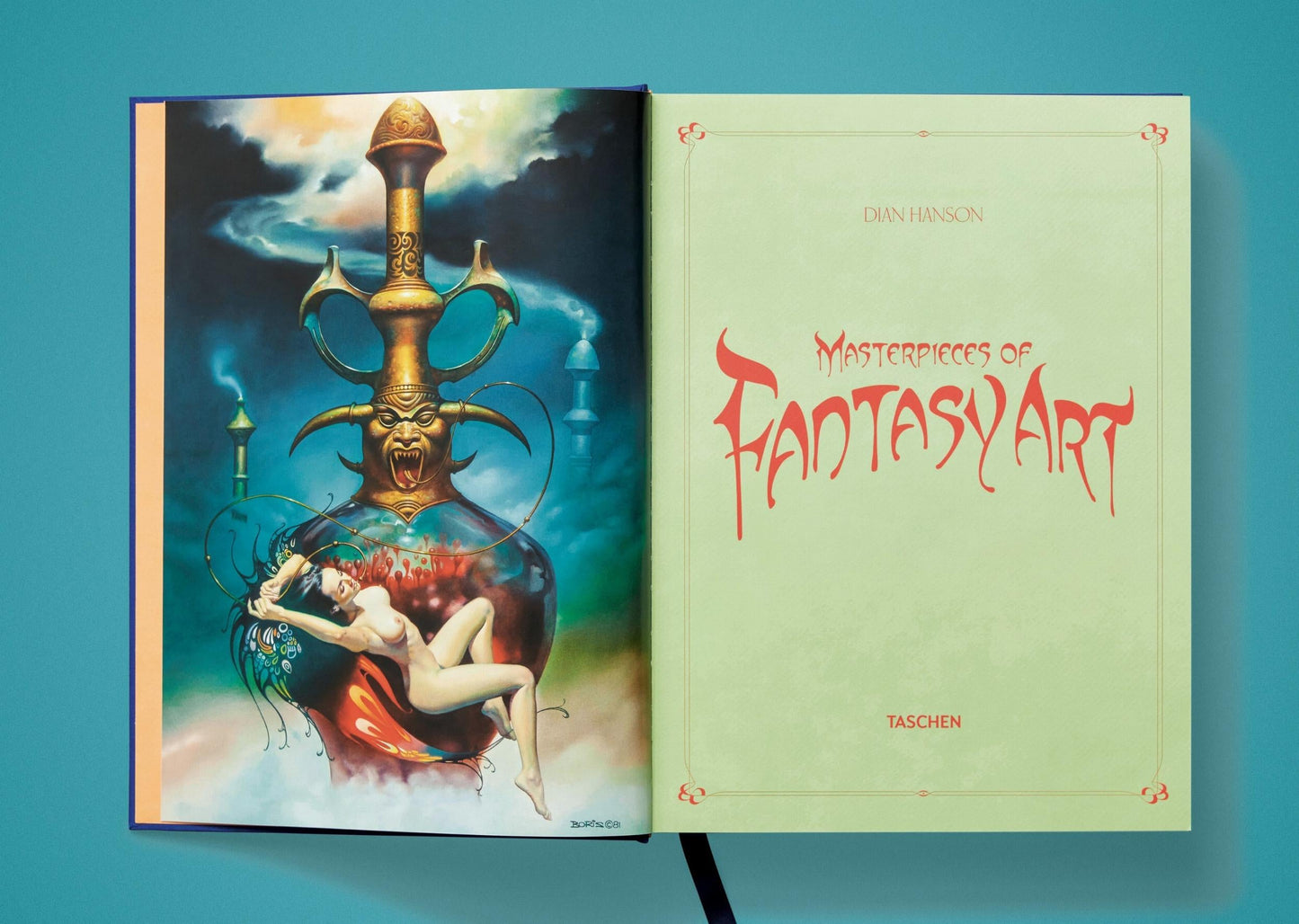 Masterpieces of Fantasy Art (German, French, English) Book