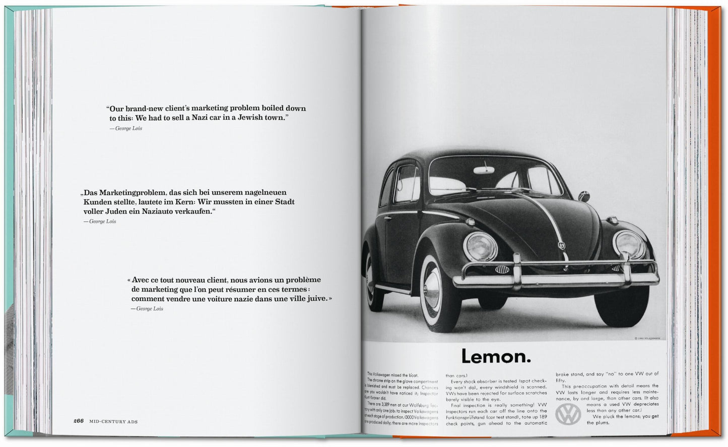 Mid-Century Ads. 40th Ed. (German, French, English) Book