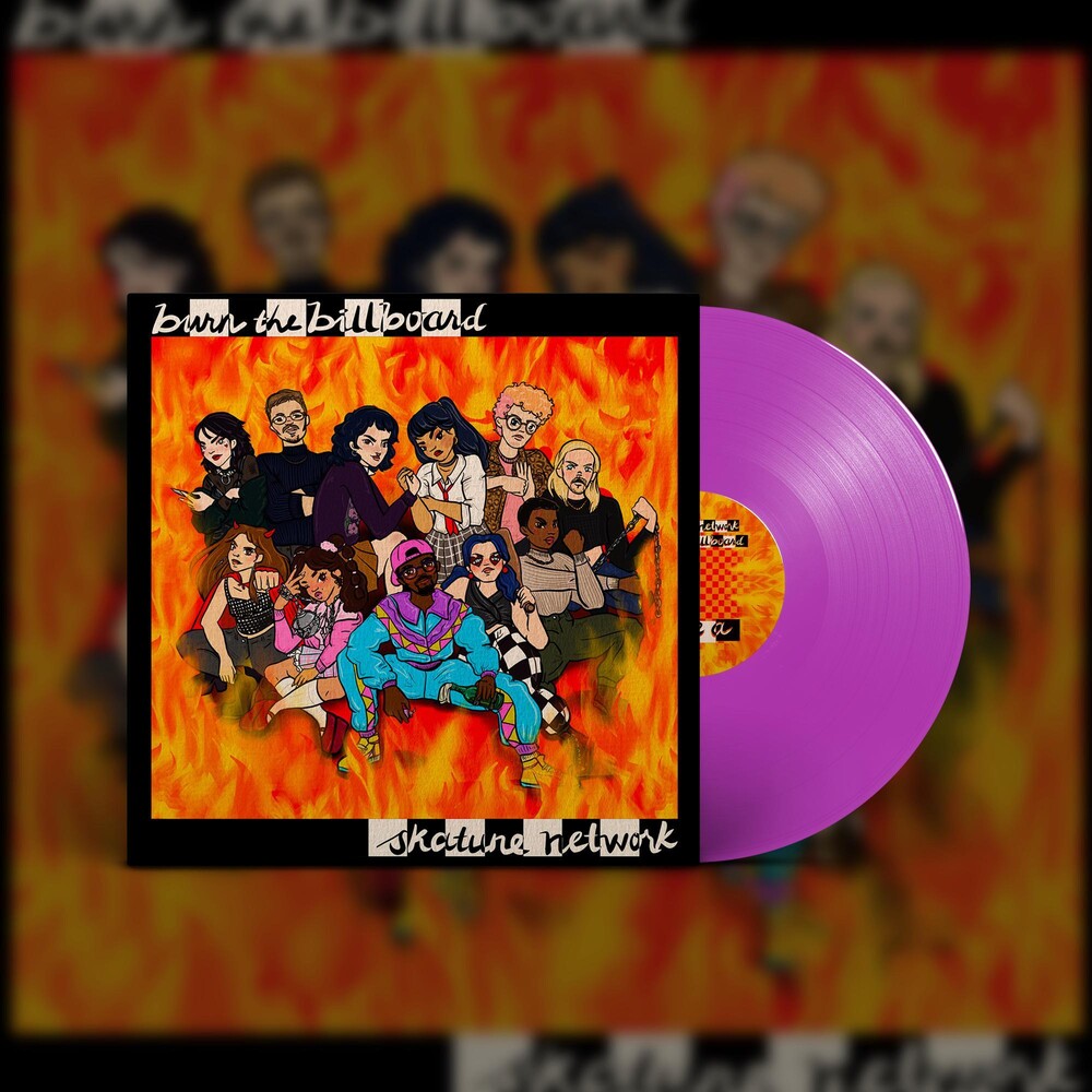 Skatune Network - Burn The Billboard [Colored Vinyl] (Purp) Vinyl Record