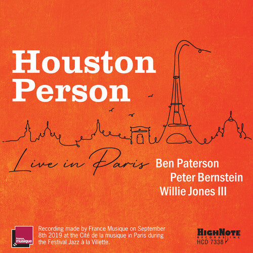 Person,houston - Houston Person Live In Paris - Music CD