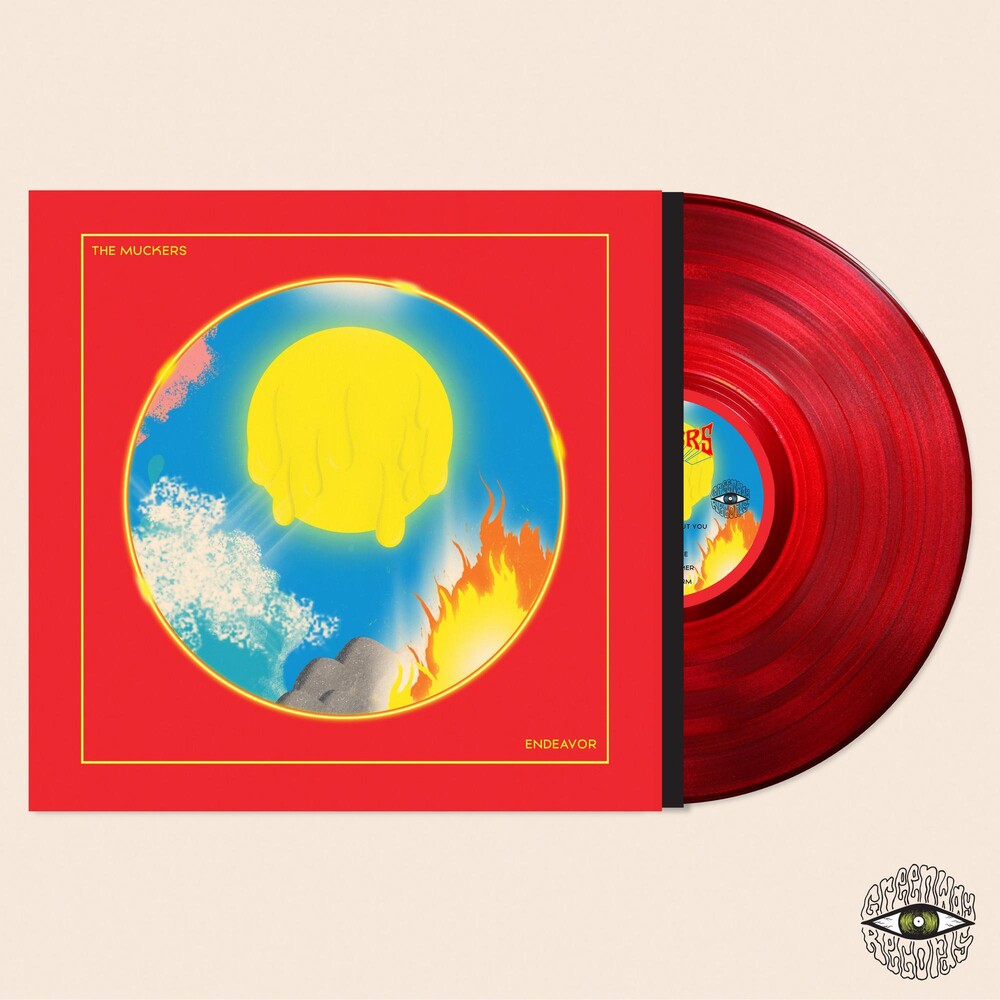 Muckers - Endeavor [Colored Vinyl] [Limited Edition] (Red) Vinyl Record