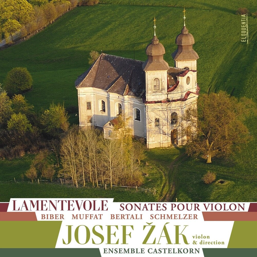the album cover for Ensemble Castelkorn / Zak - Lamentevole