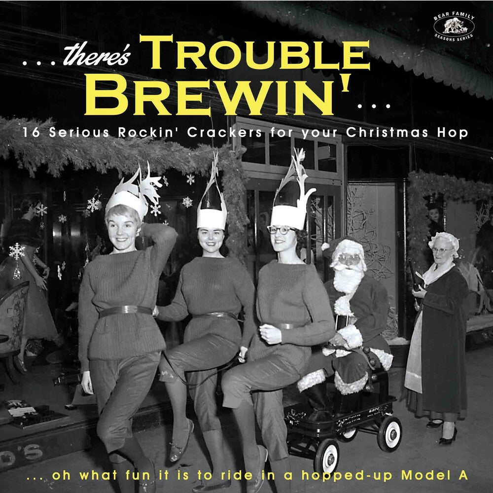 There's Trouble Brewin': 16 Serious Rocki' / Var - There's Trouble Brewin': 16 Serious Rocki' / Var [LP] Vinyl Record