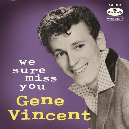 Gene Vincent - We Sure Miss You Vinyl Record