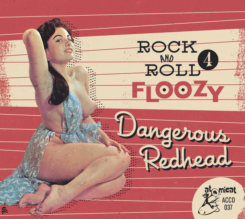 the album cover for Rock 'n' Roll Floozy 4: Dangerous Redhead / Var - Rock 'n' Roll Floozy 4: Dangerous Redhead / Var