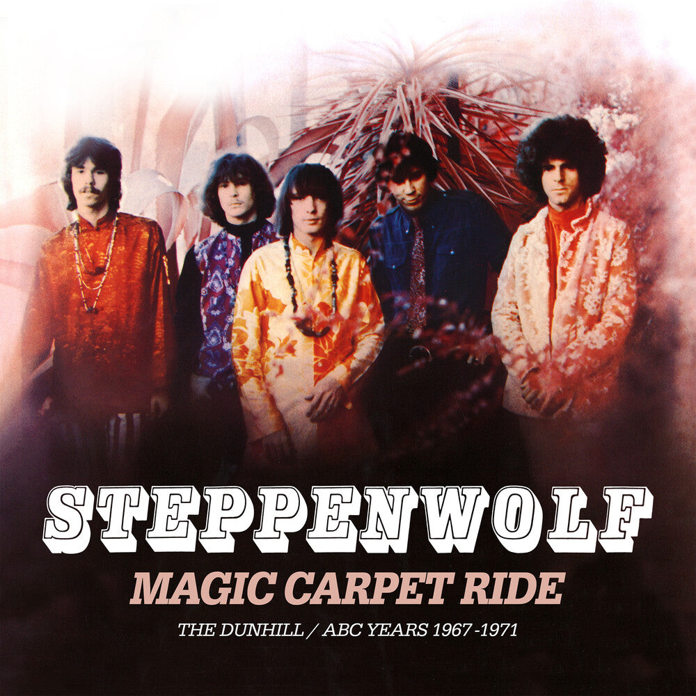 the album cover for Steppenwolf - Magic Carpet Ride: The Dunhill / Abc Years 1967-71