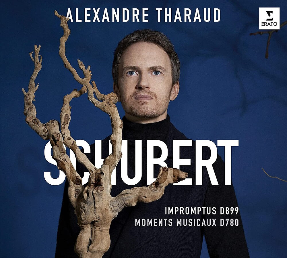 the album cover for Alexandre Tharaud - Schubert: Impromptus D899 Moments Musicaux D780