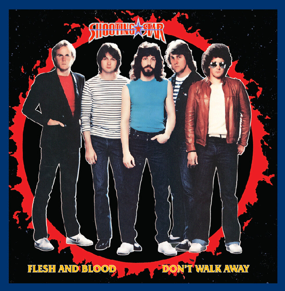 the album cover for Shooting Star - Flesh & Blood / Don't Walk Away (Orange) [Colored Vinyl]