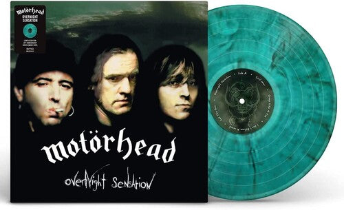 Motörhead - Overnight Sensation [Green Smoke Splatter] Vinyl Record