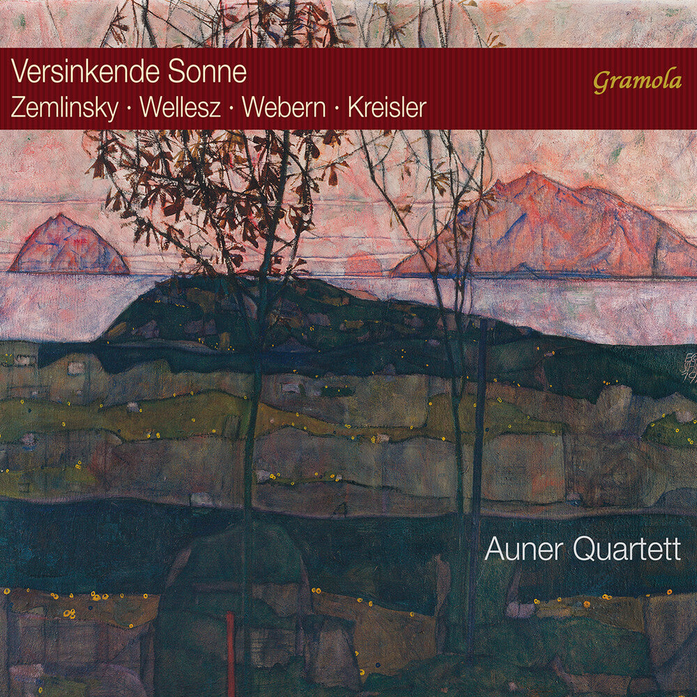 the album cover for Zemlinsky / Auner Quartett - Versinkende Sonne