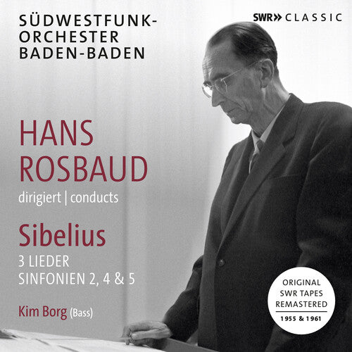 Sibelius / Borg - 3 Lieder & Sinfonien 2 4 & 5 - Music CD