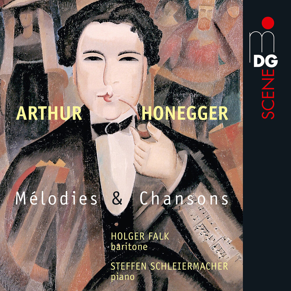 the album cover for Honegger / Schleiermacher - Melodies Et Chansons