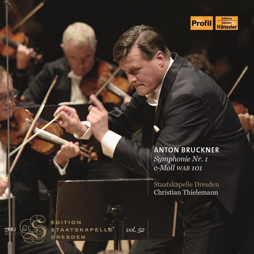 the album cover for Bruckner / Staatskapelle Dresden - Symphonie NR 1 C Moll