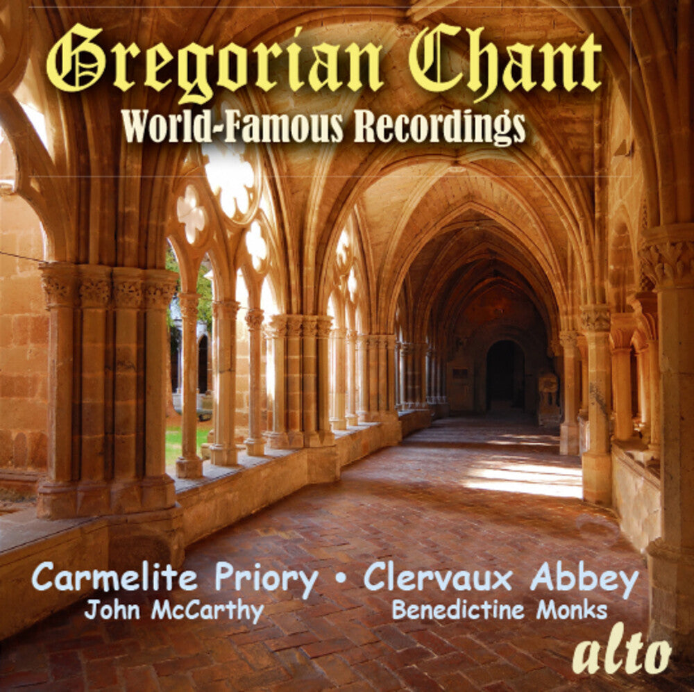 Gregorian Chant - World Famous Recordings Music CD