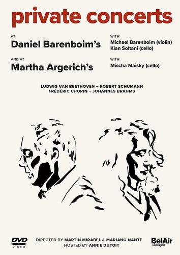 Beethoven / Barenboim / Maisky - Private Concerts At Daniel Barenboim's - DVD