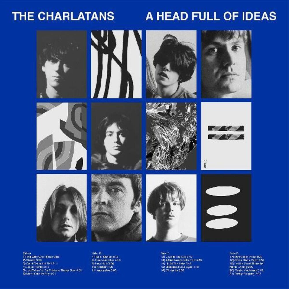the album cover for The Charlatans UK - A Head Full of Ideas [Import]