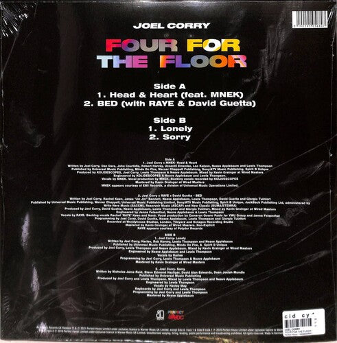 Joel Corry - Four For The Floor Vinyl Record