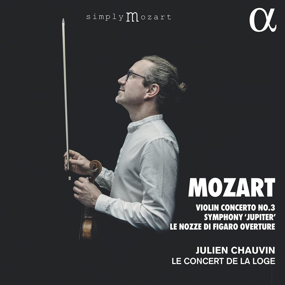 the album cover for Mozart / Chauvin / Le Concert De La Loge - Orchestral Works