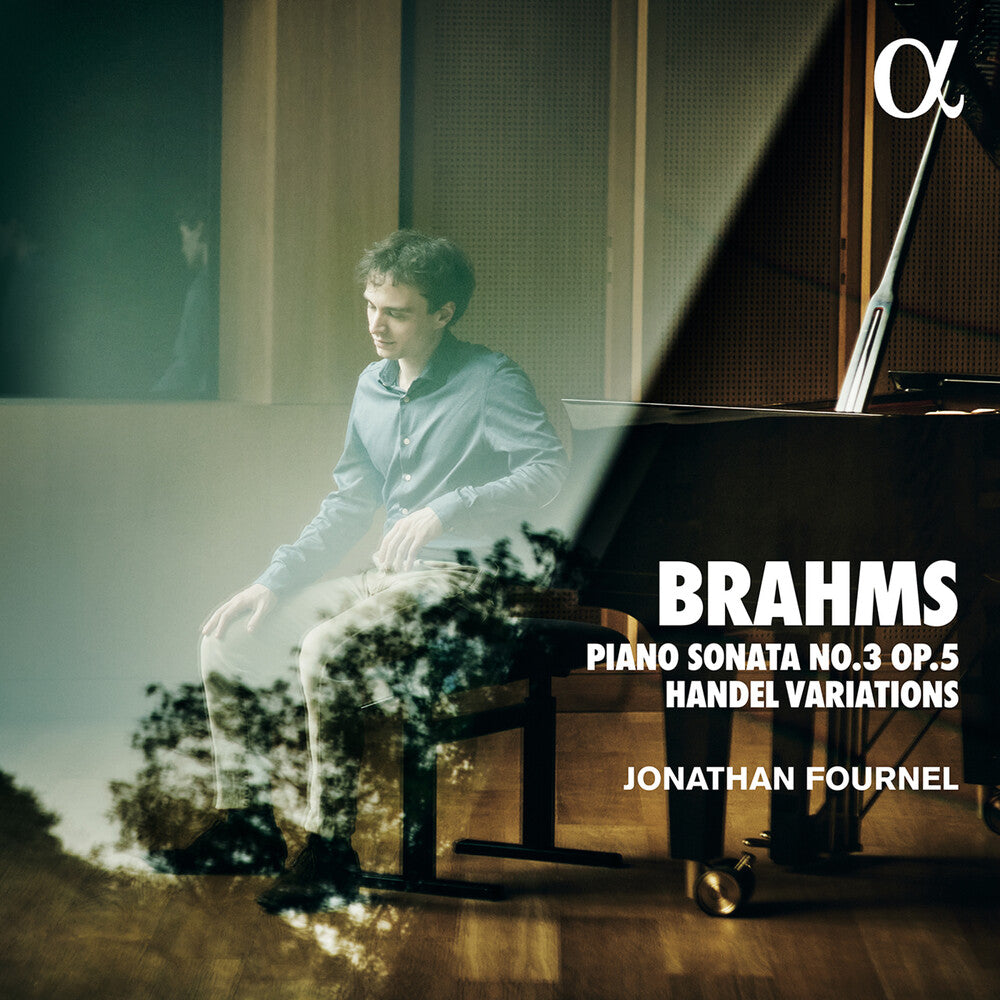 the album cover for Brahms / Fournel - Piano Sonata 3 5
