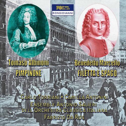 Albinoni / Antonini / Da Ros - Pimpinone - Filetta E Spago - Music CD