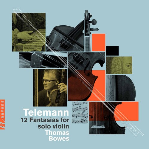 Telemann / Bowes - 12 Fantasias For Solo Violin - Music CD