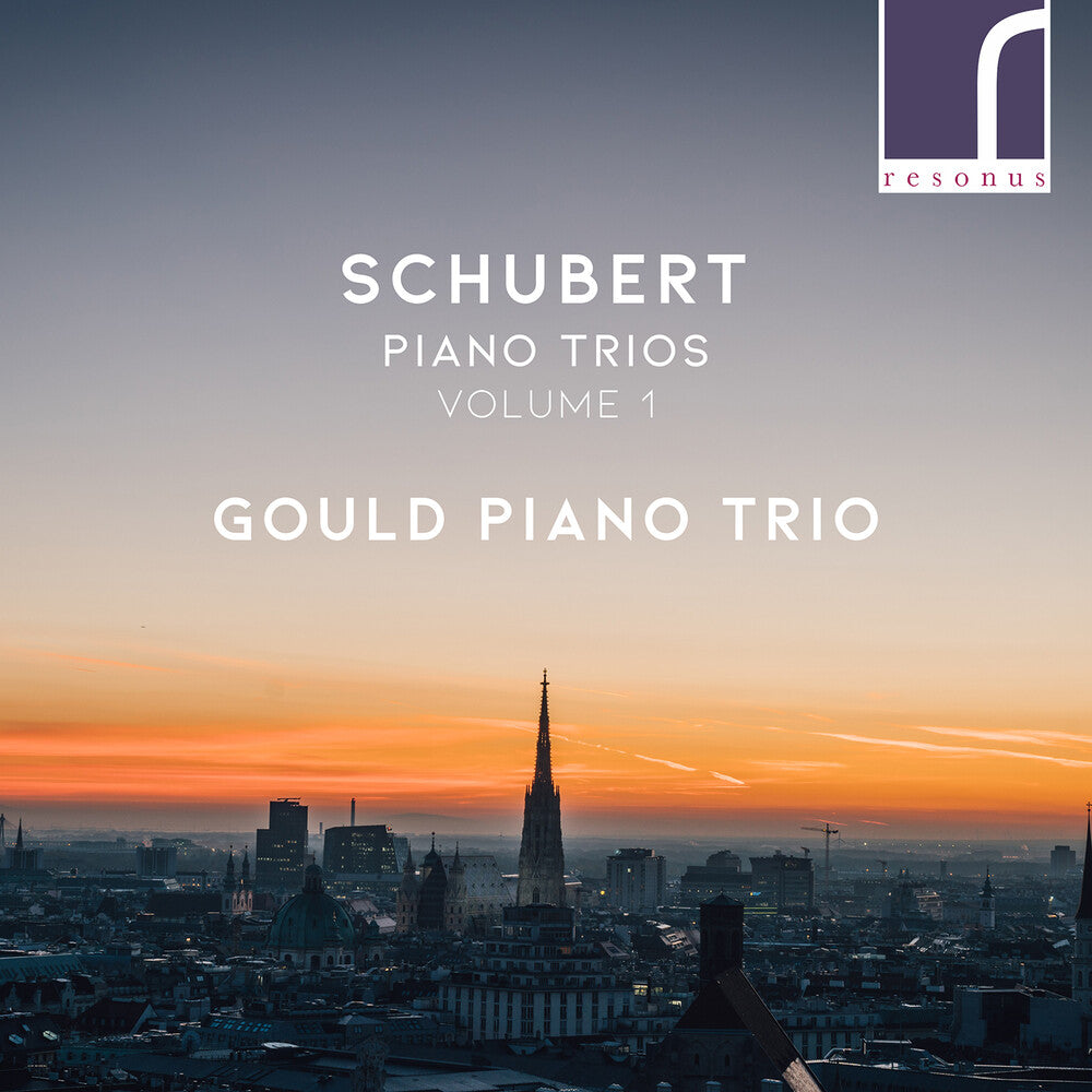 the album cover for Schubert / Gould Piano Trio - Piano Trios 1