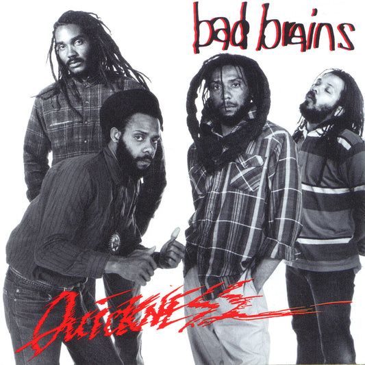 the album cover for Bad Brains - Quickness