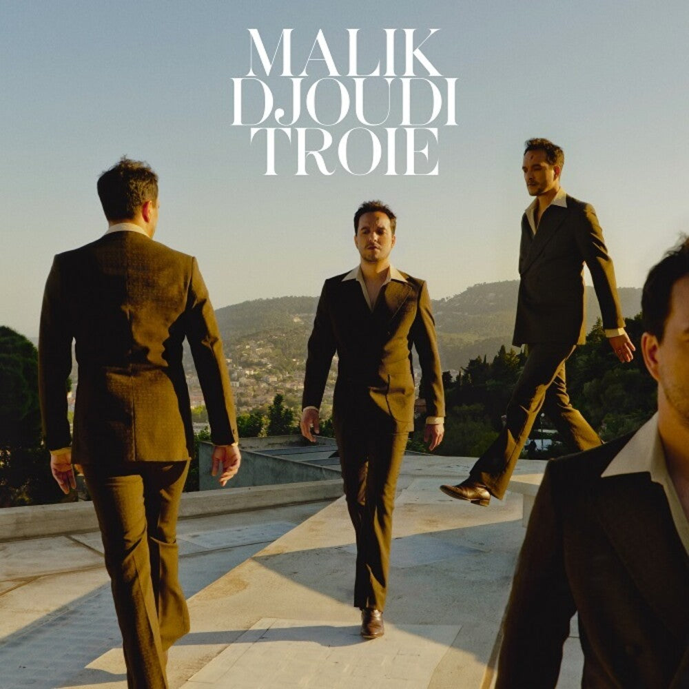 the album cover for Malik Djoudi - Troie (Fra)