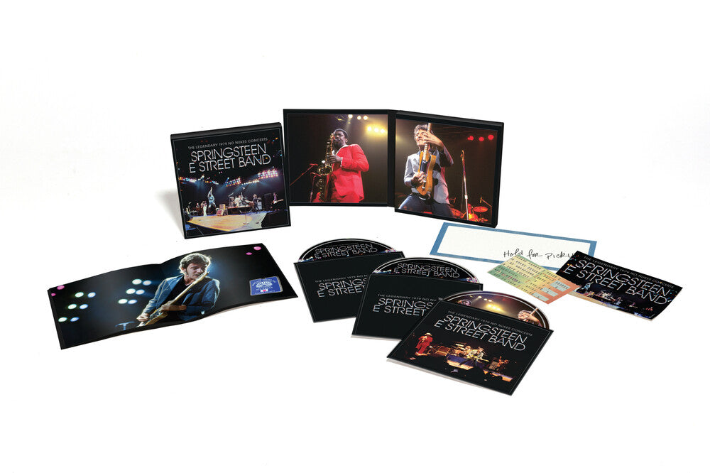 the album cover for Bruce Springsteen & The E Street Band - The Legendary 1979 No Nukes Concerts [2CD/Blu-ray]