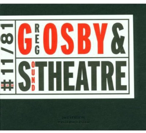 Osby,greg - Greg Osby & Sound Theatre - Music CD