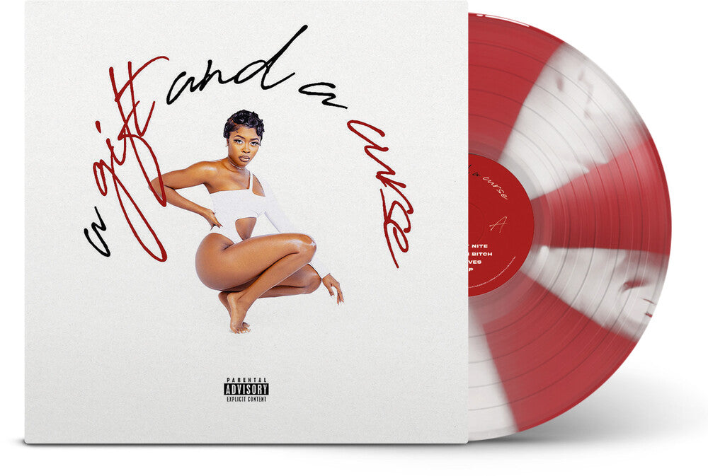 Tink - Gift & A Curse (Red & White Candy Cane Cornetto) [LP] Vinyl Record