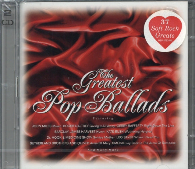 Various Artists - Greatest Pop Ballads / Various  Music CD