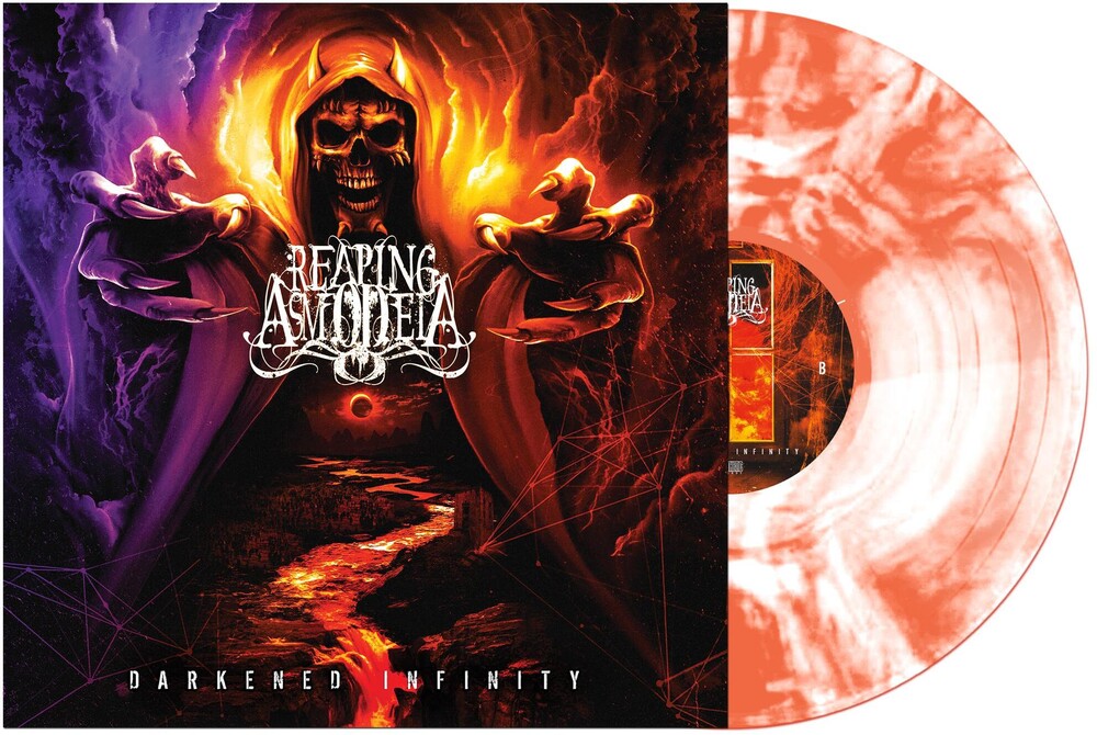 Reaping Asmodeia - Darkened Infinity [Colored Vinyl] (Org) (Wht) Vinyl Record