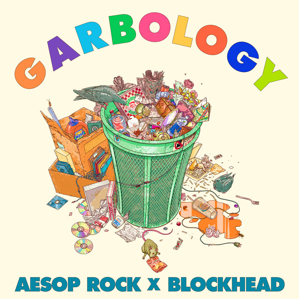 Aesop Rock & Blockhead - Garbology [Random Color 2LP] Vinyl Record