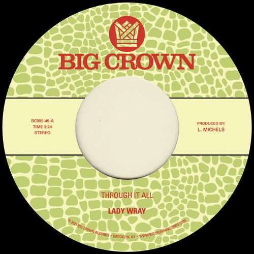 Lady Wray - Through It All b/w Under The Sun [7-inch] Vinyl Record