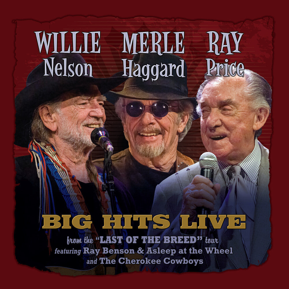 Willie, Merle & Ray: Big Hits Live From The Last Of The Breed Tour [RSD Black Friday 2021] Vinyl Record