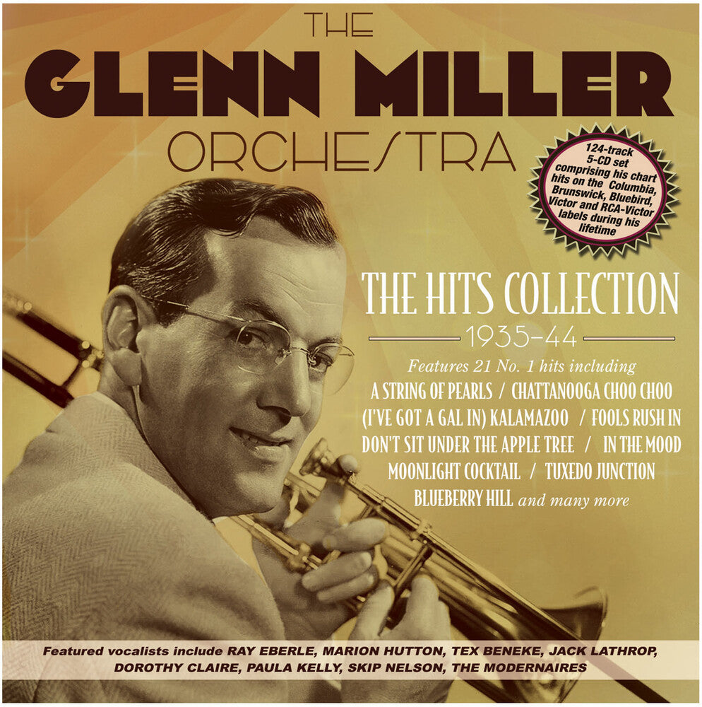 the album cover for Glen Miller - Hits Collection 1935-44